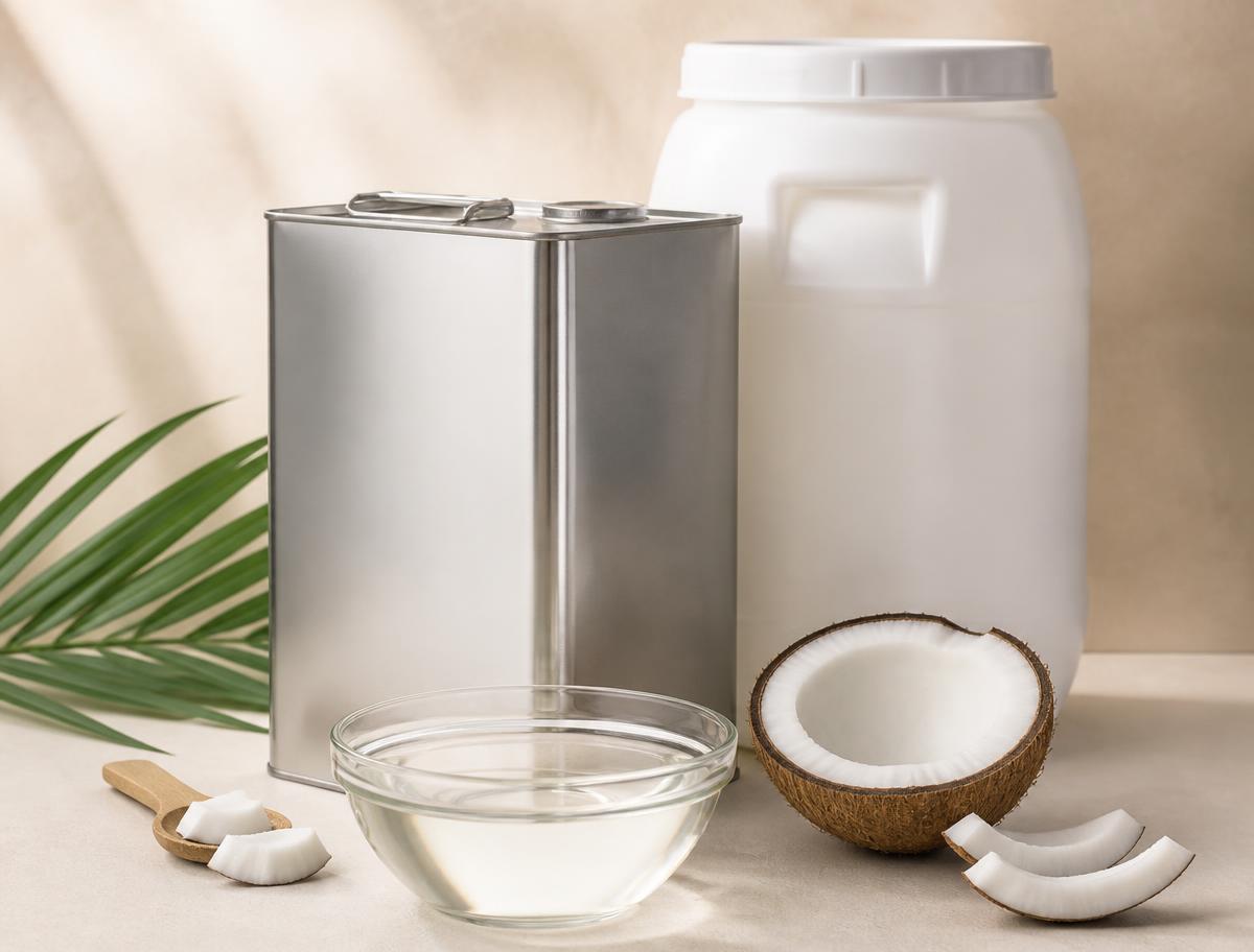 Cold Pressed Coconut Oil — bulk raw material
