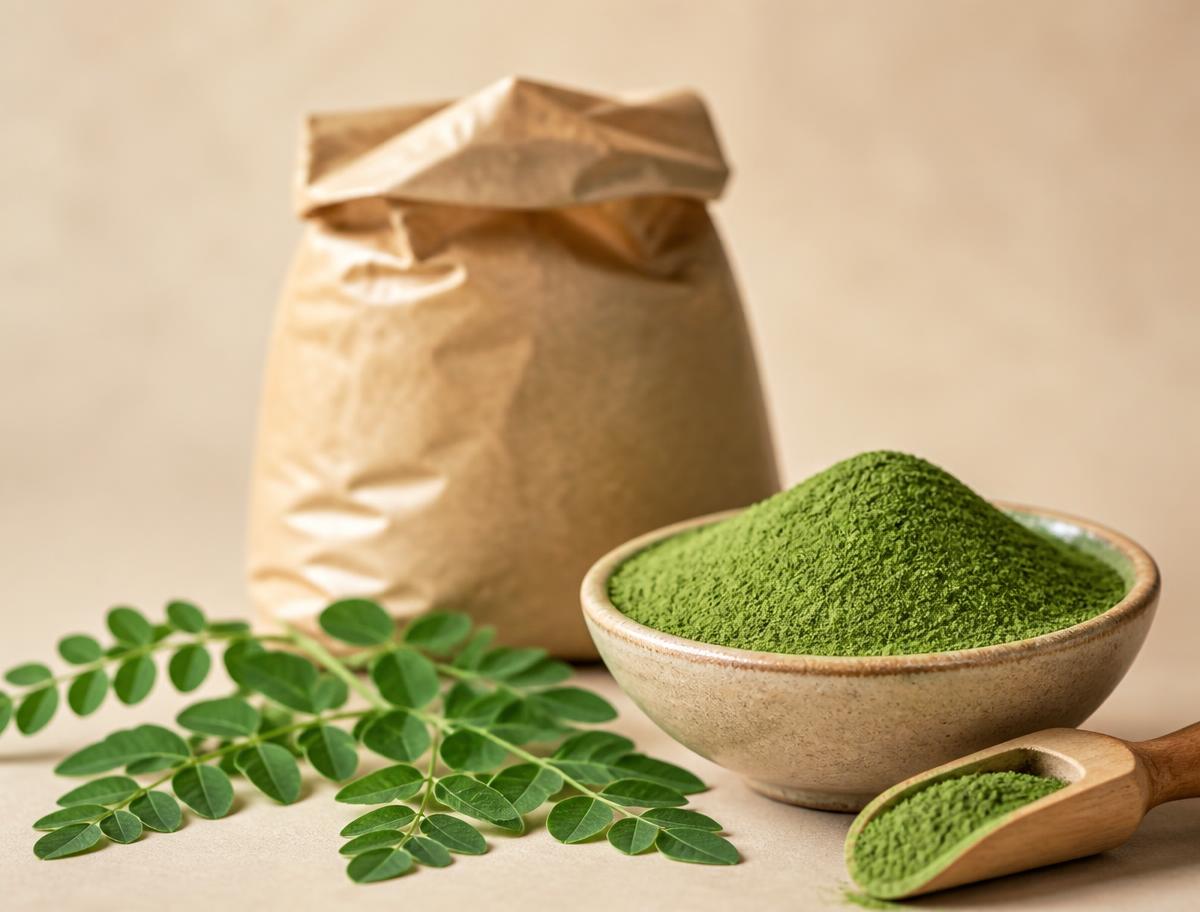 Moringa Leaf Powder — bulk raw material